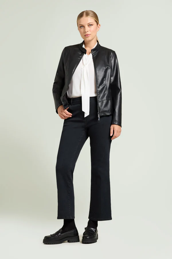 BLACK JEANS KICK FLARE