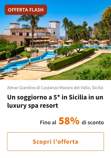 Un soggiorno a 5* in Sicilia in un luxury spa resort