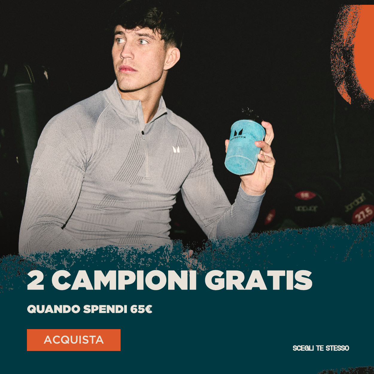 whey protein 250g gratis da 85€