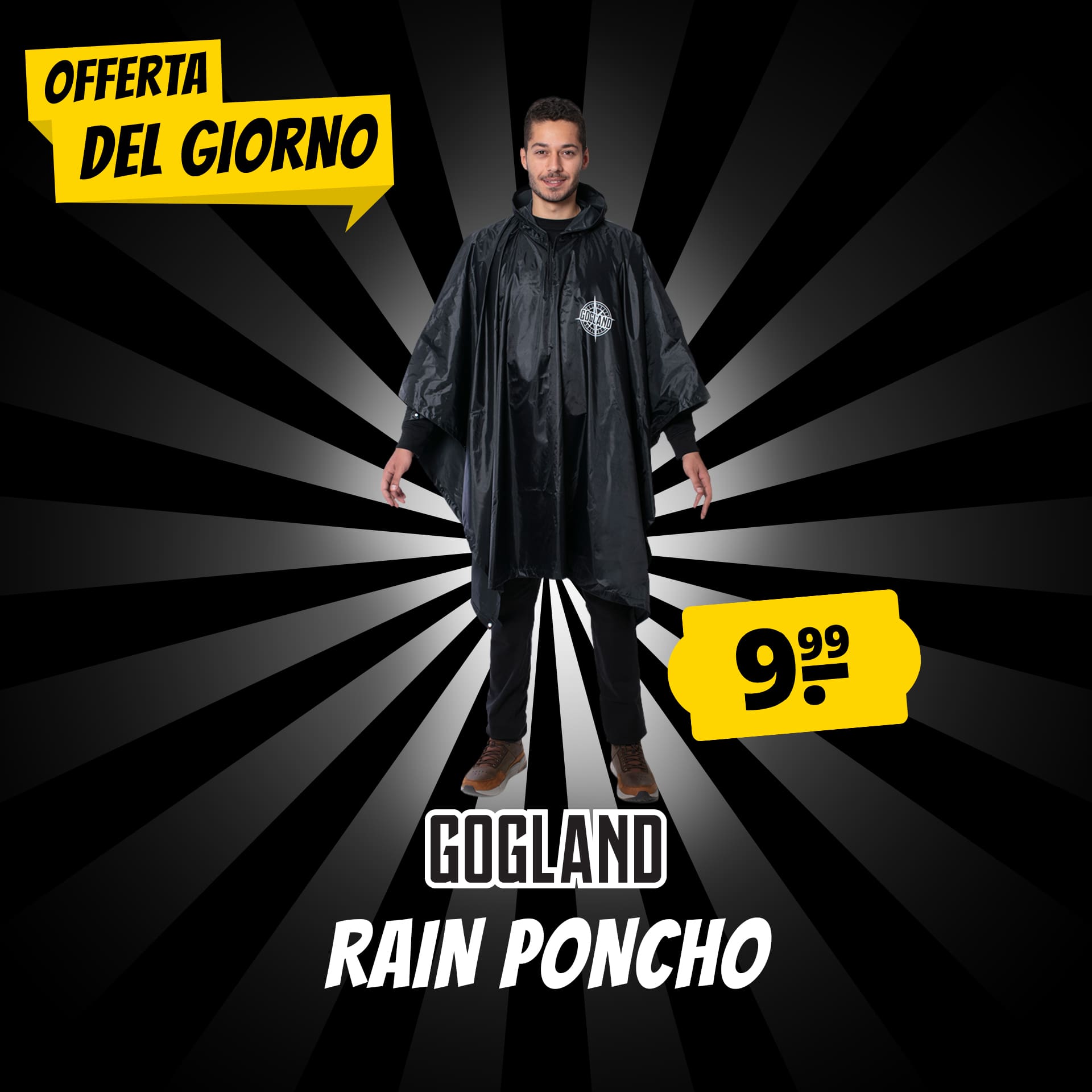 gogland mosun poncho da pioggia