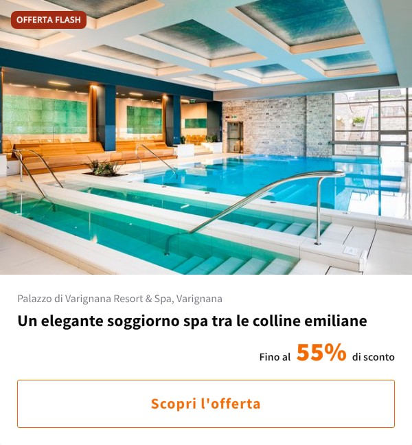Un elegante soggiorno spa tra le colline emiliane