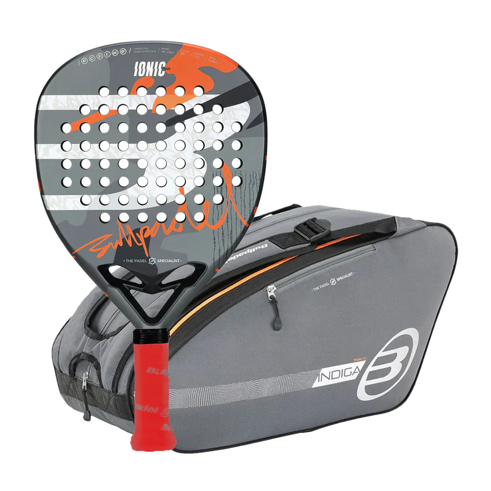 Image of PACK BULLPADEL IONIC Power 2025 JAVI LEAL + BULLPADEL BPP-24015 TOUR 
