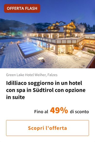 Idilliaco soggiorno in un hotel con spa in Südtirol con opzione in suite