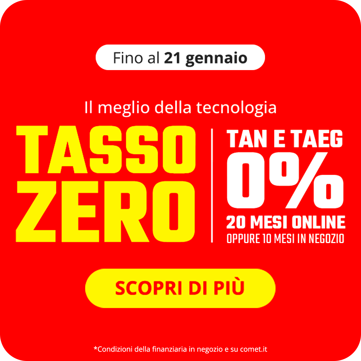 Finanziamento Tasso Zero 