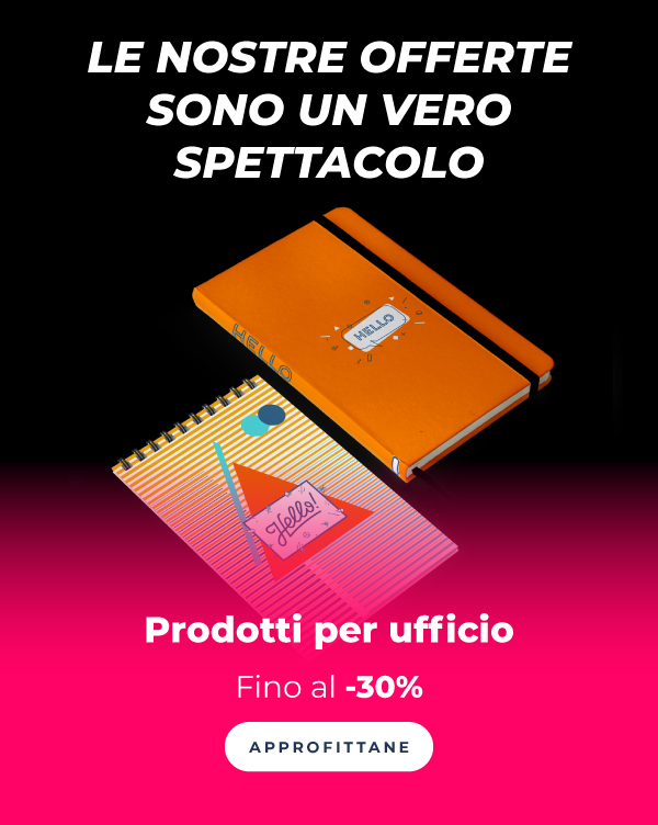 Prodotti per l'ufficio fino al -30%