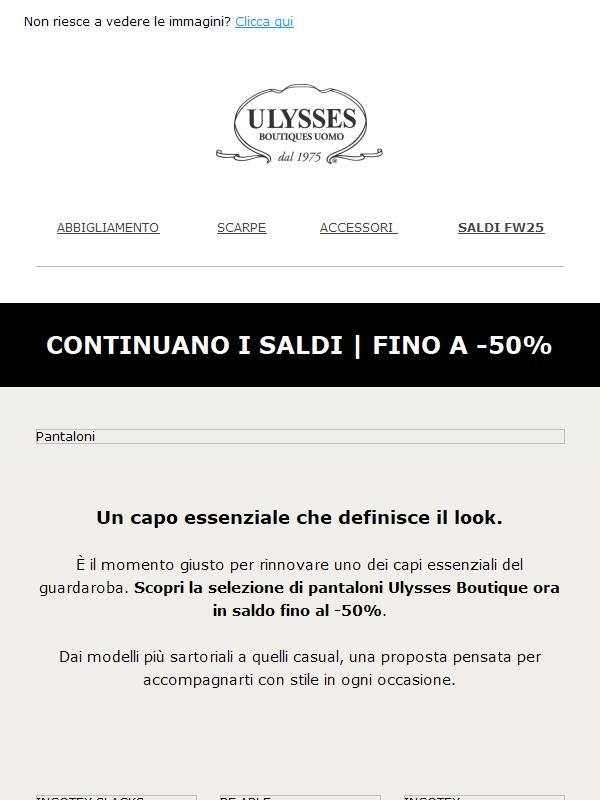 Pantaloni in saldo: fino al -50% ✨