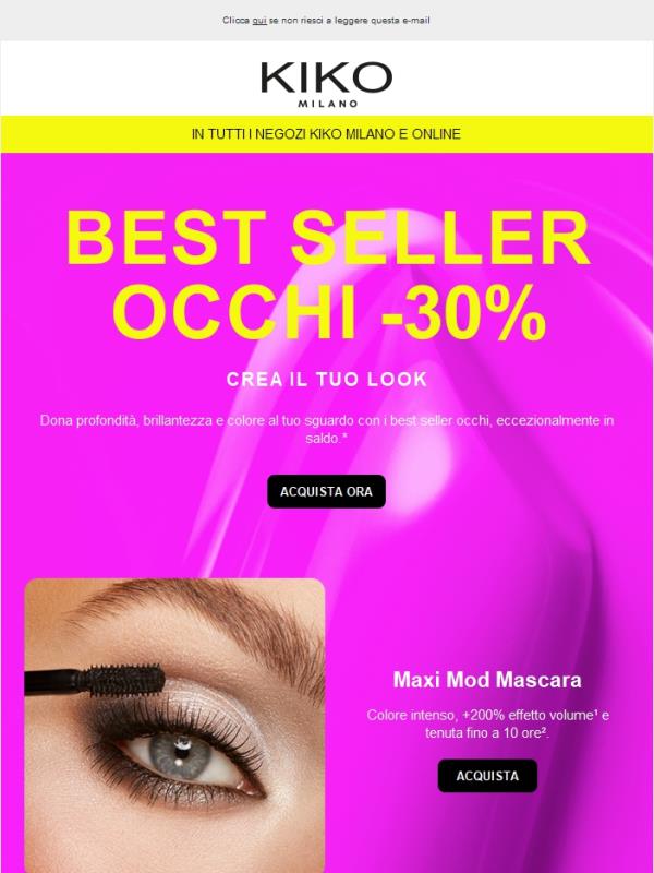 Best seller occhi in saldo! 👀