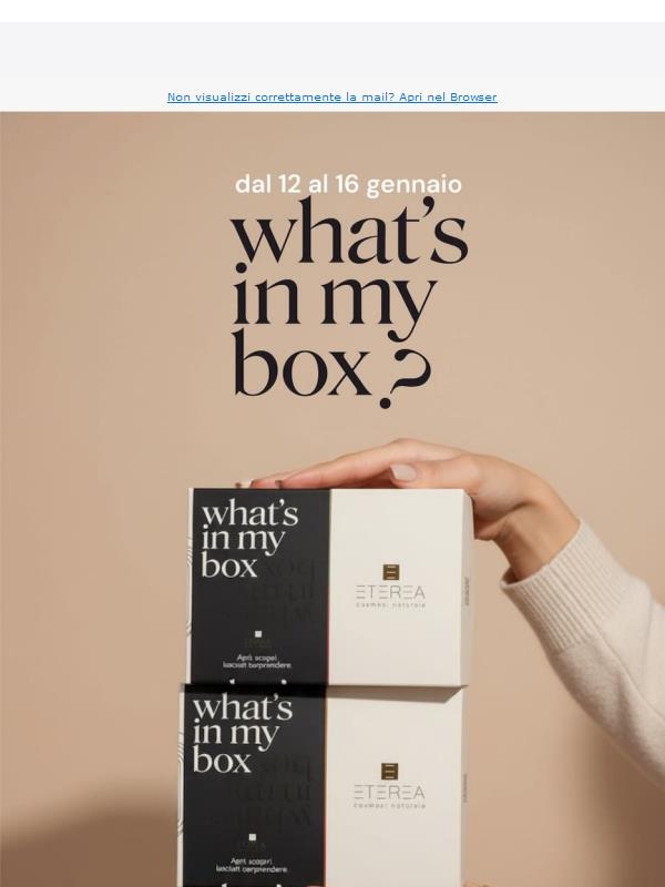 Ultima occasione per avere la tua Mystery box