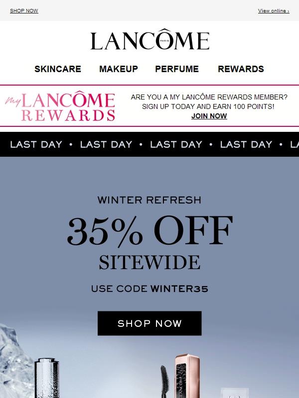 FINAL CALL: 35% Off Sitewide Ends Tonight!