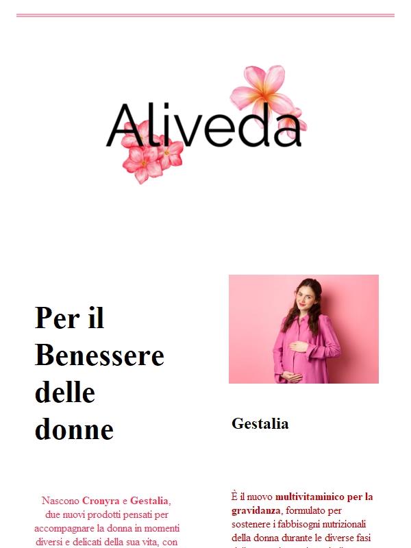 Sono arrivati! Scopri i 2 nuovi prodotti Aliveda