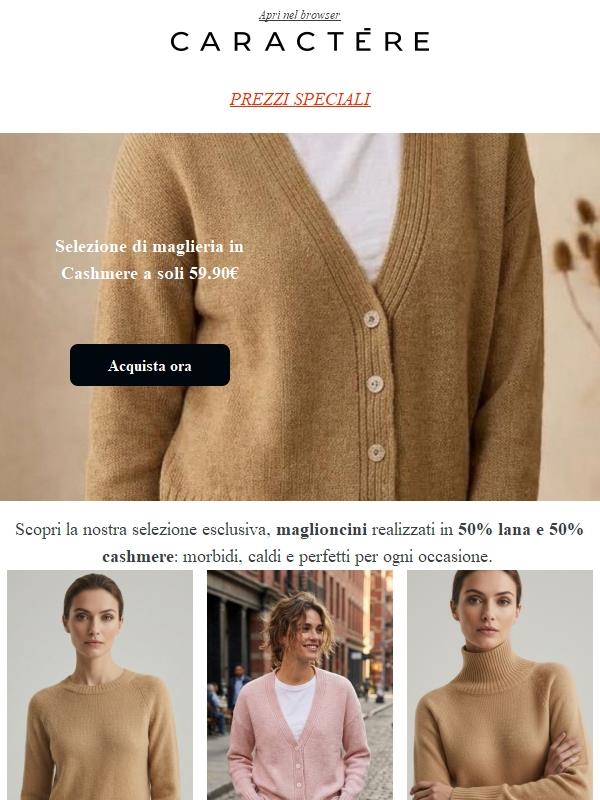 Maglioncini a 59,90 €