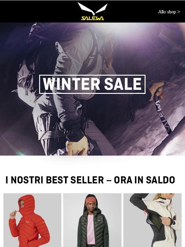 Sono iniziati i saldi invernali