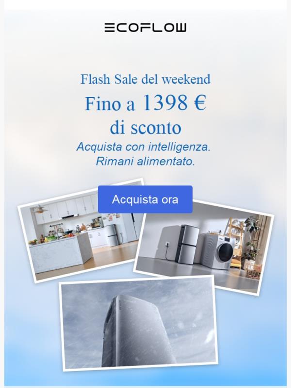 Fino a 1398€ di sconto: energia garantita per tutto l’inverno