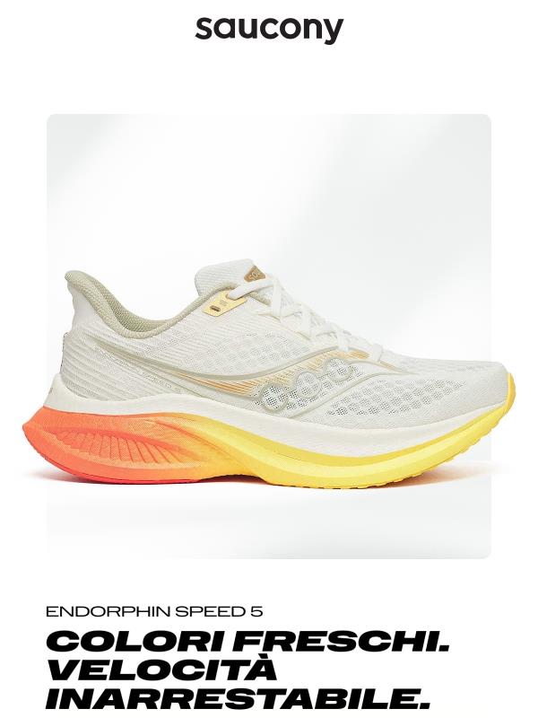 Sono arrivati i nuovi colori della Endorphin Speed 5
