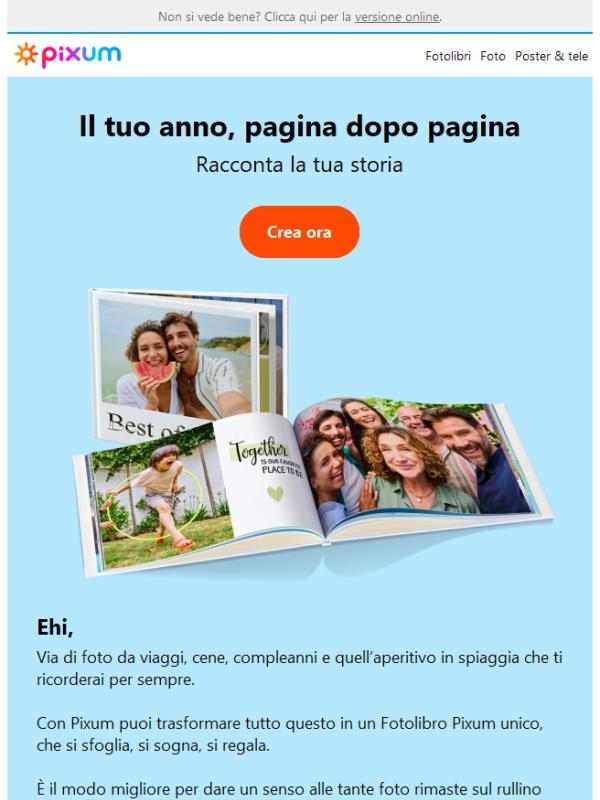 Racconta la tua storia✨ Promo Fotolibri Pixum solo fino a domenica!