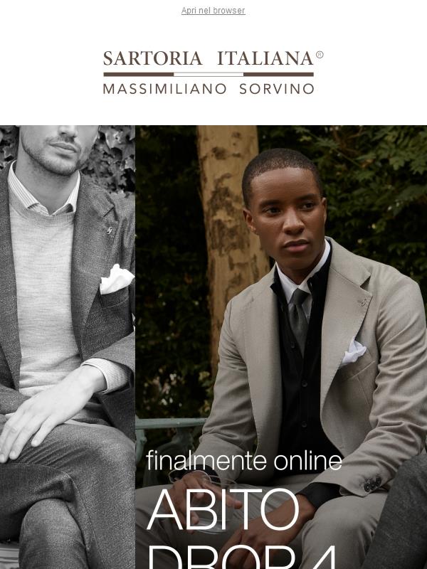 L’abito Drop 4 ora disponibile anche online