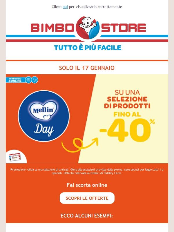 🍎🍼 Mellin Day! Solo il 17.01 🍪