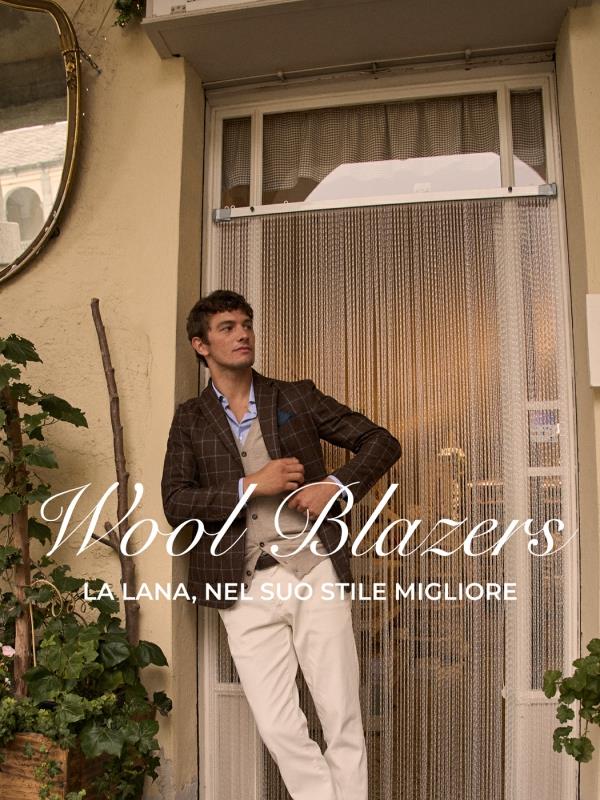Wool Blazers Angelico | L’eleganza della lana, ora in saldo ❄️