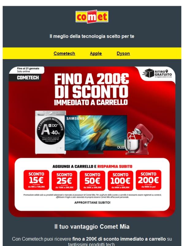 ONLINE | Fino a 200€ di sconto! 🚀