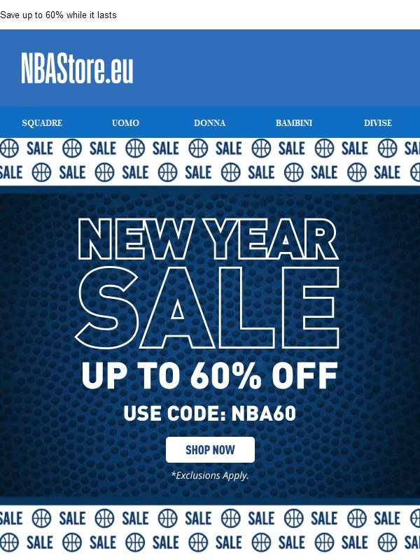 Final hours of the new year sale