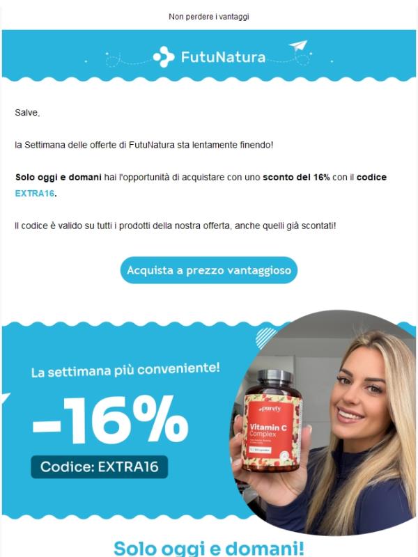 Il -16% sta per finire 🤗