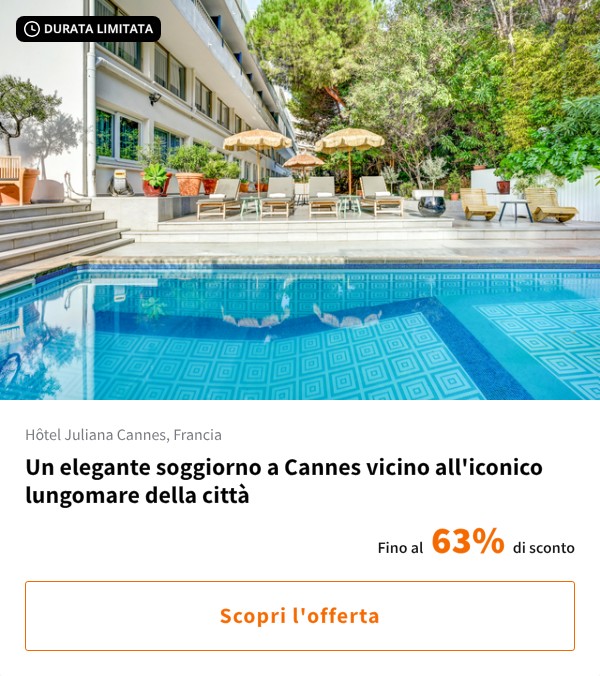 Un elegante soggiorno a Cannes vicino all'iconico lungomare della città