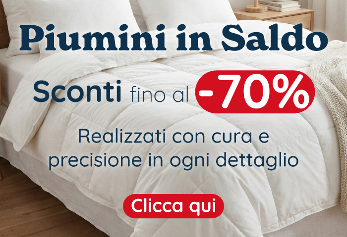 Piumini in SALDO. Sconti fino al -70%