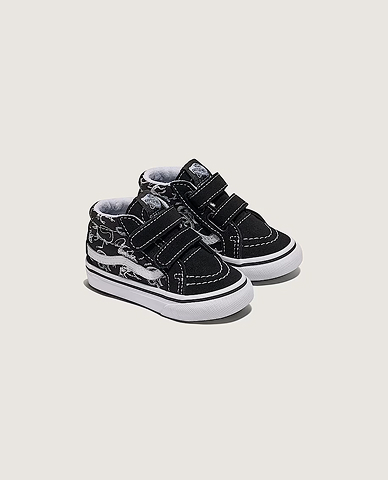 Toddler Sk8-Mid Reissue V Skeletons Shoe