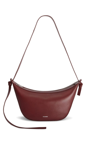 Knot small leather crossbody bag