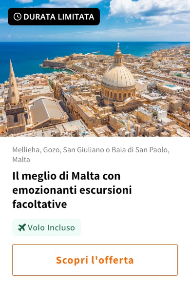Il meglio di Malta con emozionanti escursioni facoltative