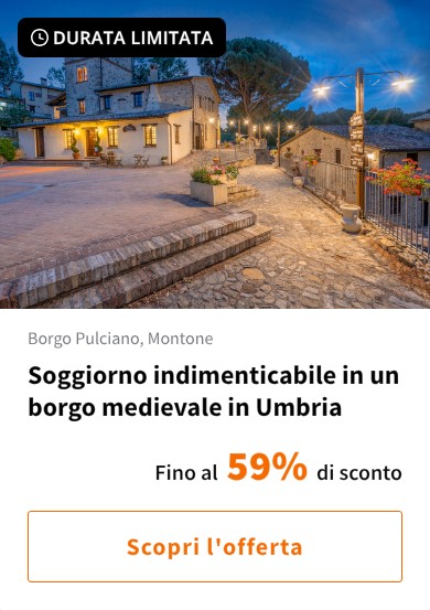 Soggiorno indimenticabile in un borgo medievale in Umbria