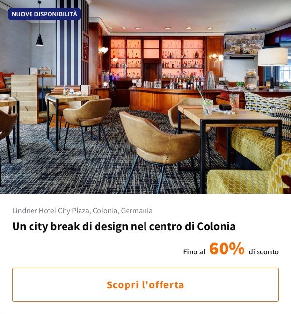Un city break di design nel centro di Colonia