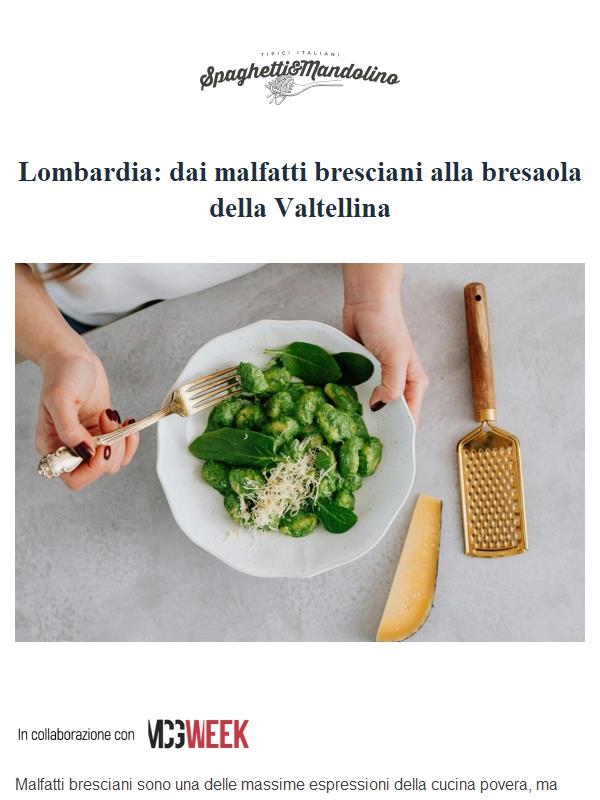 Lombardia: dai malfatti bresciani alla bresaola della Valtellina
