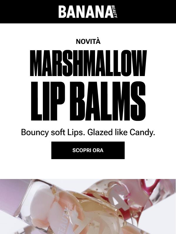 Sono qui: Marshmallow Lip Balms 🍬✨