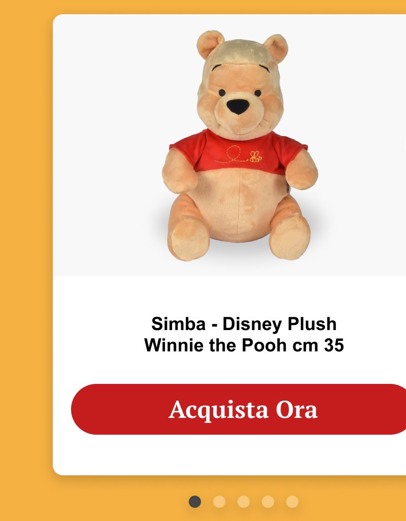 Simba - Disney Plush Winnie the Pooh cm 35 – Acquista Ora
