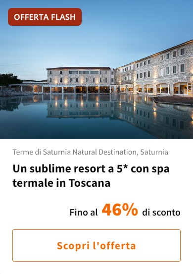 Un sublime resort a 5* con spa termale in Toscana