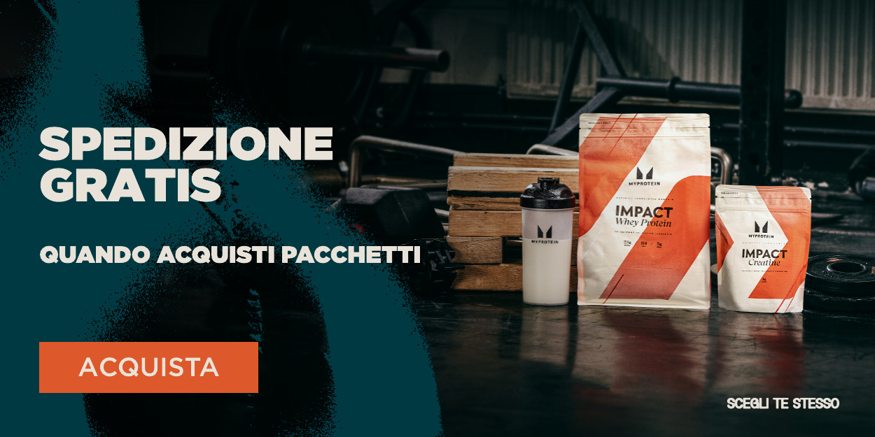 spedizione gratis con i pacchetti