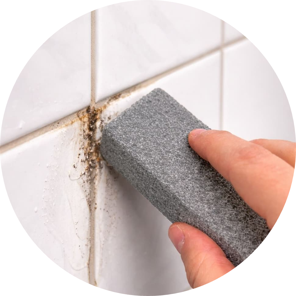 Pietra pulente per superfici dure