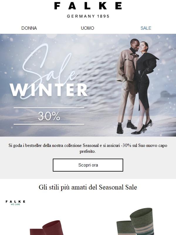 Scopra i punti forti dei Saldi -30%