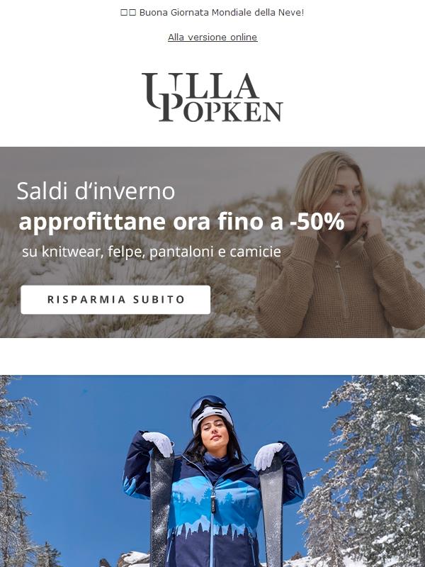 Solo oggi: fino a -50% su felpe, knitwear e pantaloni