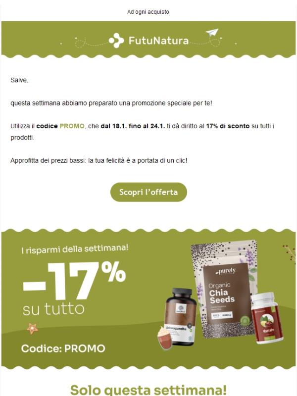 Risparmia il 17% 🚨