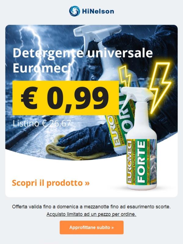⚡️ Offerta fino a mezzanotte