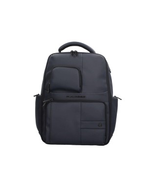 Image of Piquadro - Zaino porta pc 15.6'' porta iPad® in tessuto gommato