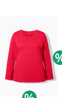 Maglia a maniche lunghe con scollo a girocollo