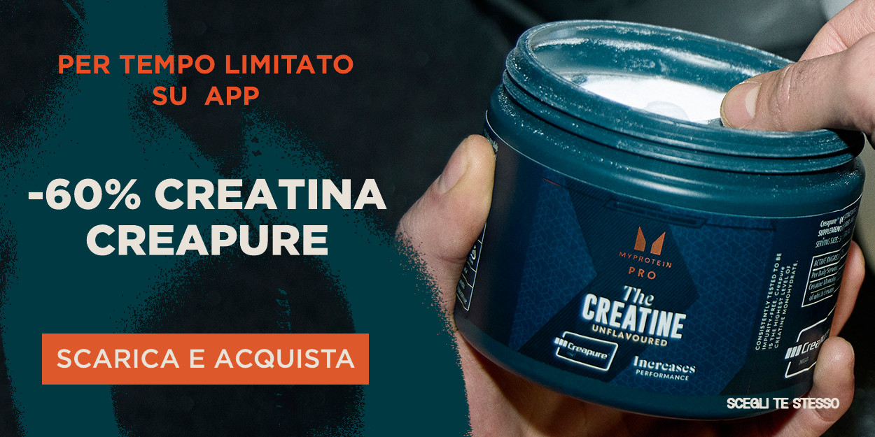 60% creatina creapure su app