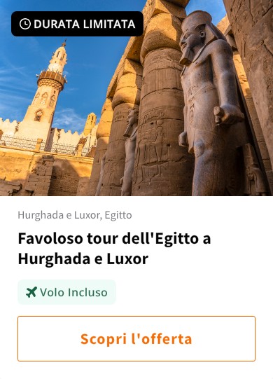 Favoloso tour dell'Egitto a Hurghada e Luxor