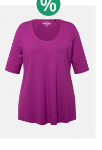 T shirt a doppio strato con mezze maniche