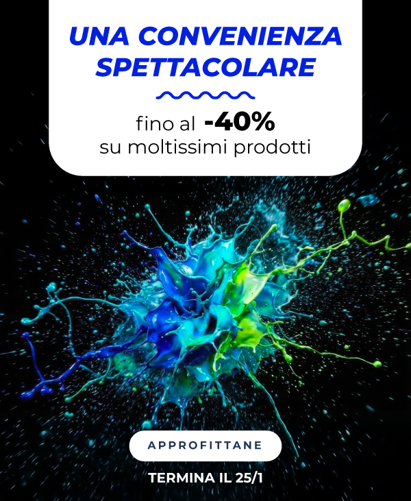 Fino al -40% su molti prodotti! 