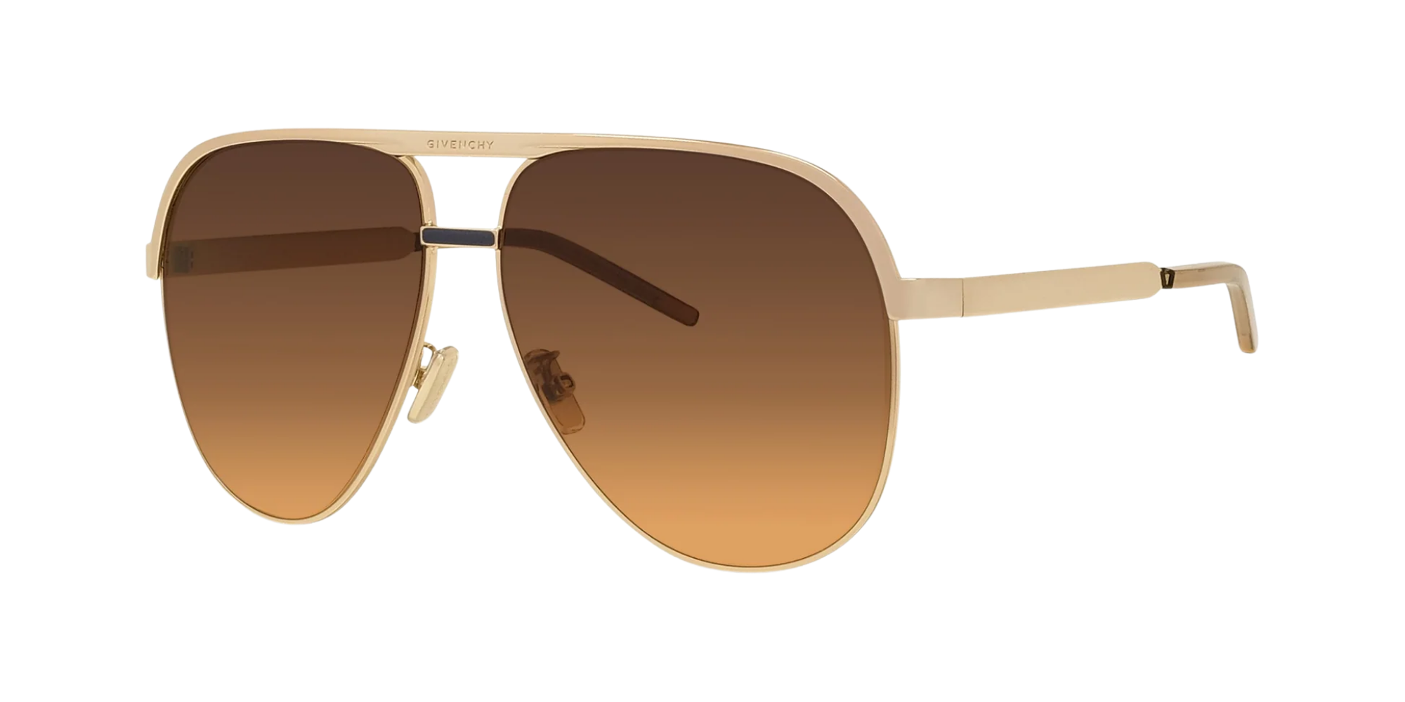 G RIDE Gold Pilot Sunglasses