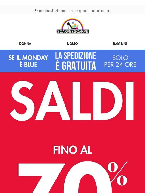 💙 Fino al -70% + Spedizione Gratuita!